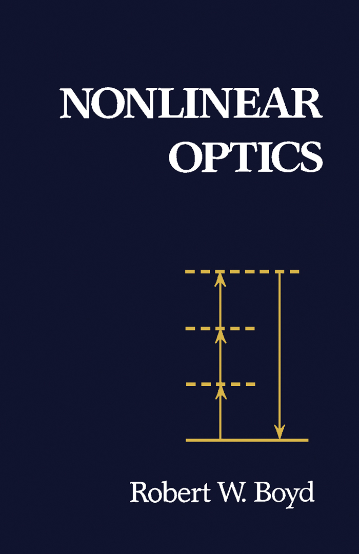 Nonlinear Optics, Second Edition